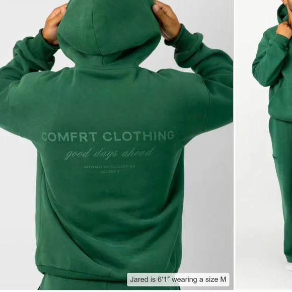 Comfrt Affirmation Hoodie size M - Picture 2 of 6